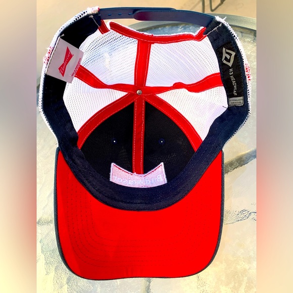 H3 HEADWEAR BUDWEISER TRUCKER CAP WITH ADJUSTABLE STRAP - Picture 5 of 6